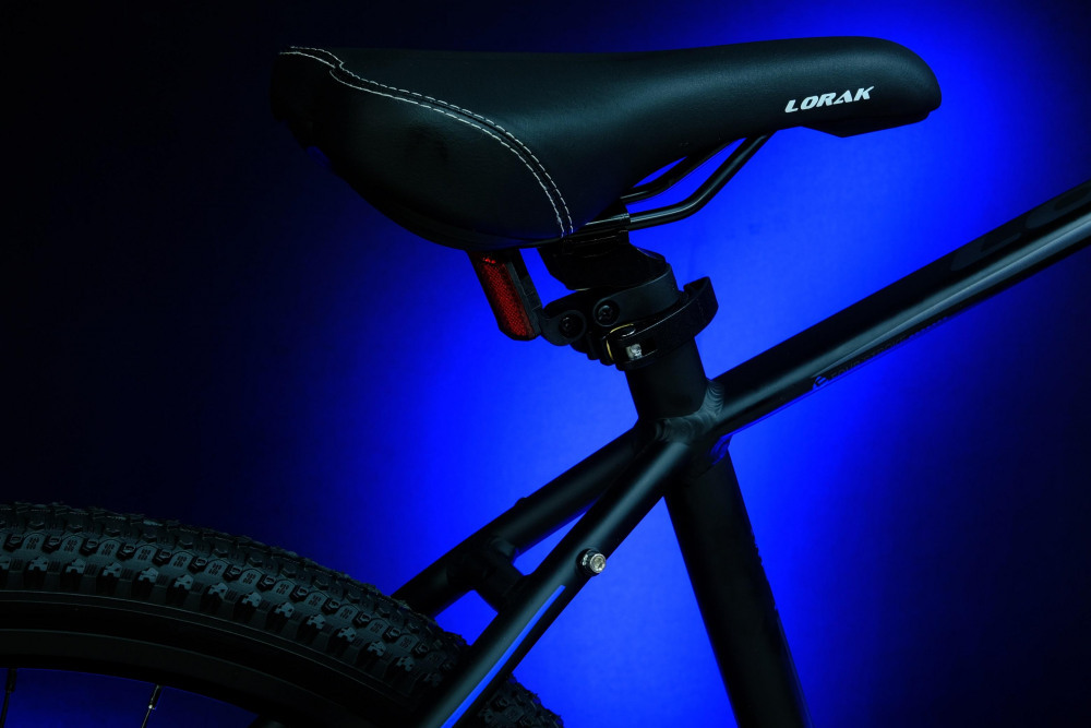 LORAK M-07 Prom Матовый Чёрный/Синий 17р (на рост 155-173)