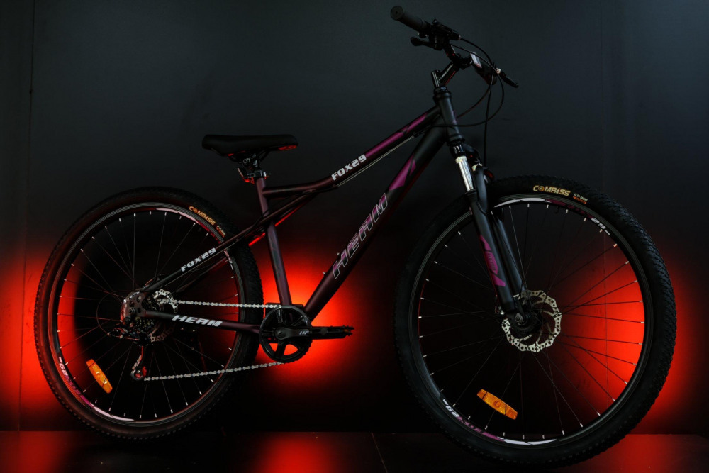 HEAM FOX 29 Матовый Черный/Коричневый