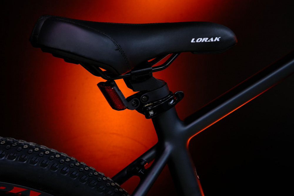 LORAK 6.0 8 sp Матовый Серый/Оранжевый 17р (на рост 155-173)