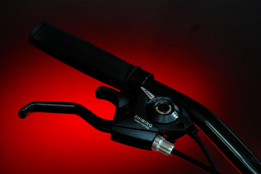 LORAK Fast 24 Матовый Чёрный/Красный