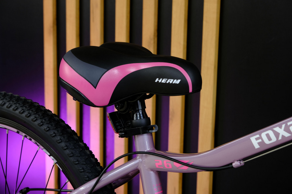 Heam FOX 26 Girl Серый/Розовый рама 15 (на рост 141-160)